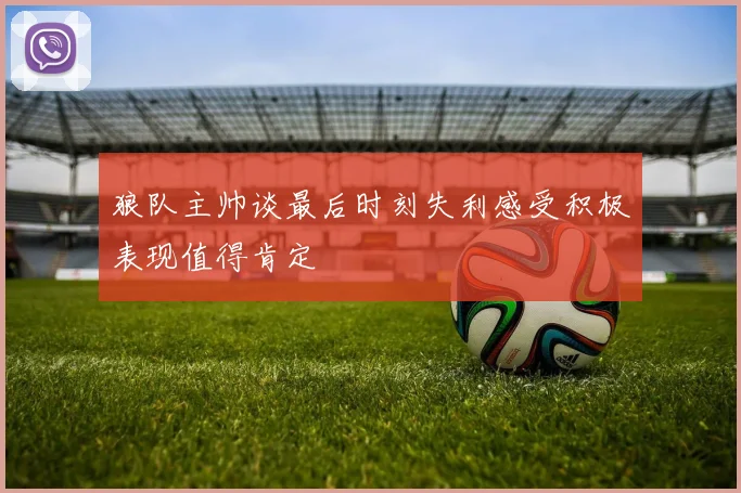 狼队主帅谈最后时刻失利感受积极表现值得肯定